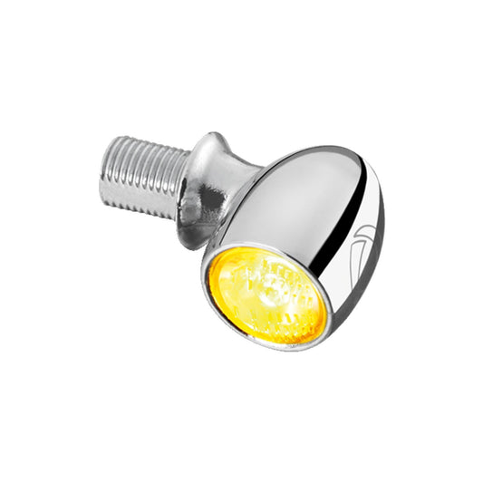 Kellermann Bullet Atto LED Turn Signal — Chrome ECE — detail