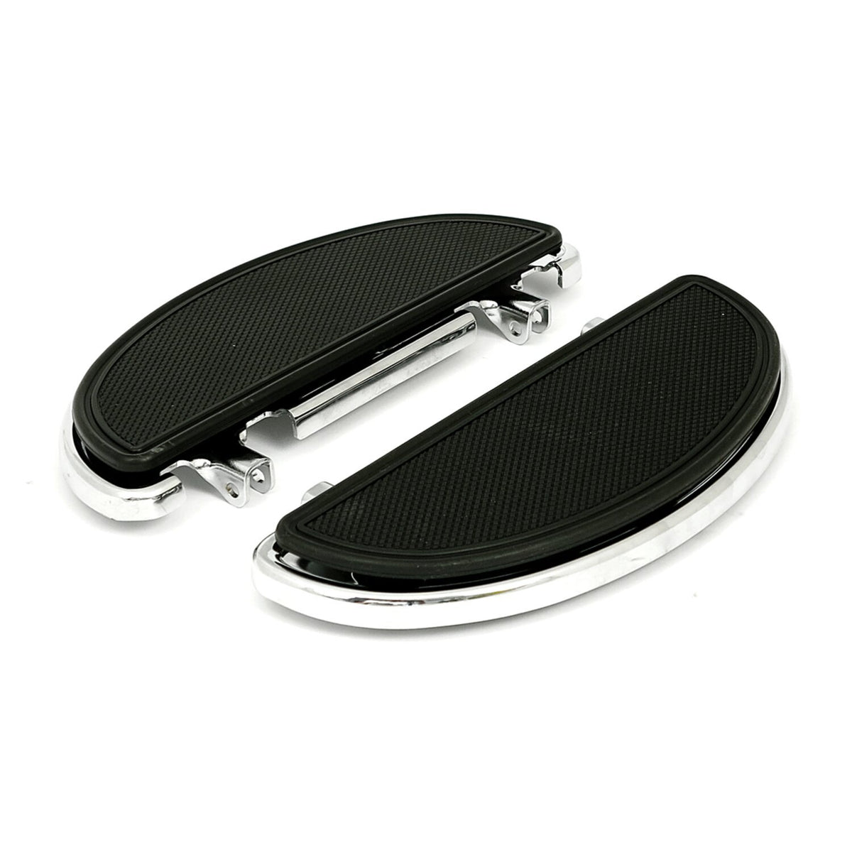 Oval Floorboards met Dempers Chrome