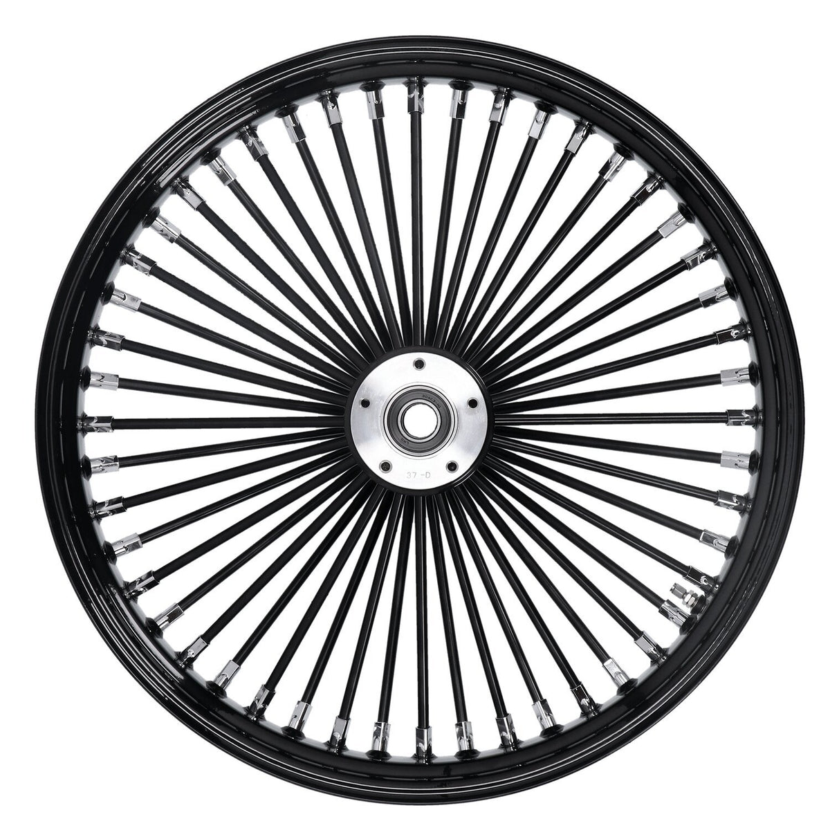 Radial 48 Fat Spoke Voorwiel naaf detail