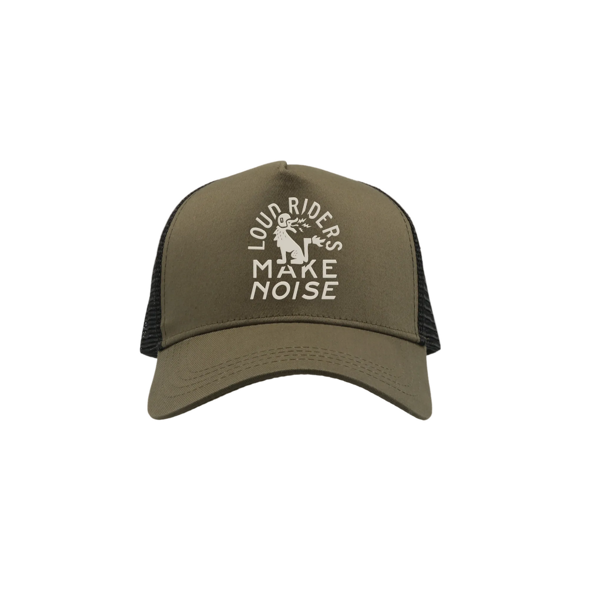 Loud Custom Wear Cap The Hound — Olive/Black