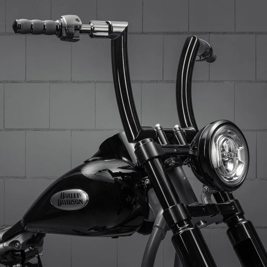 Killer Custom Killer Bull 2 Fat Handlebars 8" — Zwart — detail