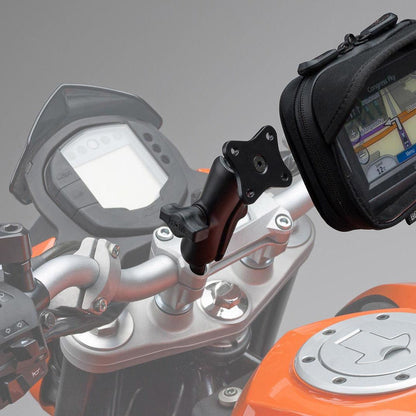 SW-Motech Ball Adapter gemonteerd