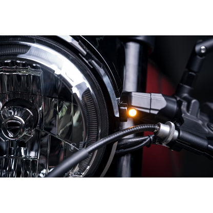 Kellermann Bullet Atto Dark LED Turn Signal — detail