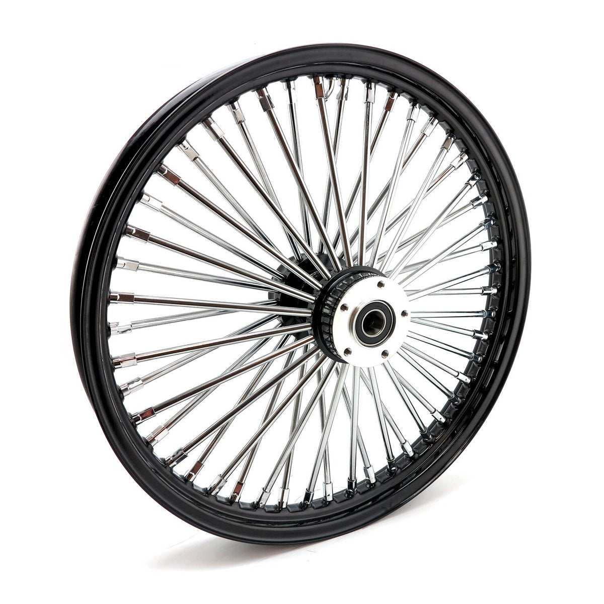 Radial 48 Fat Spoke Voorwiel 2.15×21 DF Zwart — detail