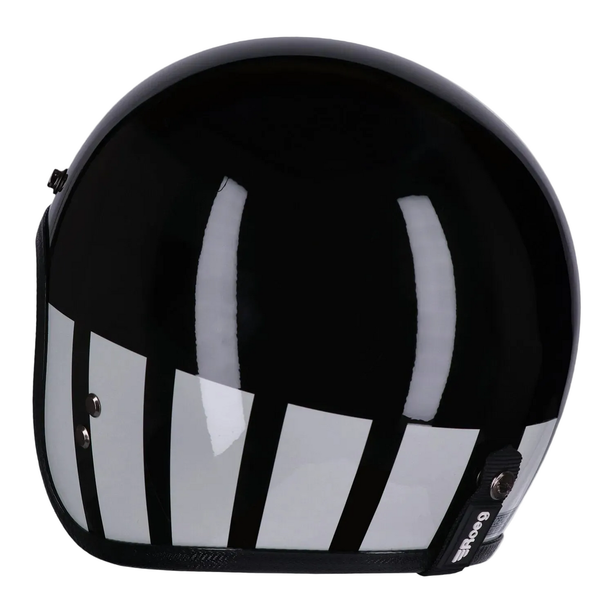 Roeg JETT Helm — Curbstone White — detail