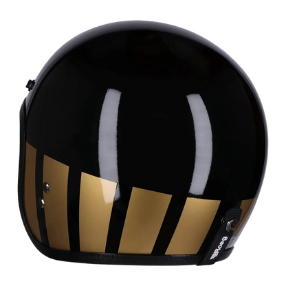 Roeg JETT Helm — Curbstone Gold — detail