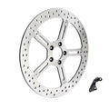 Arlen Ness 15 Jagged Front Big Brake Rotor Kit — Links
