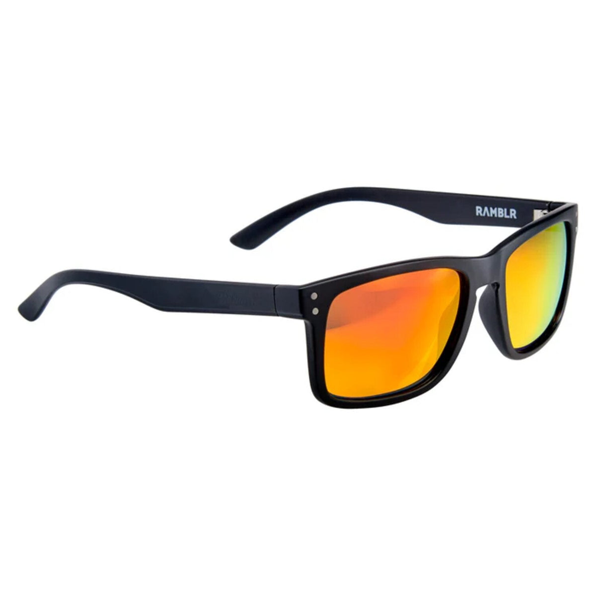 Ramblr Sunglasses — Red Mirror zijkant