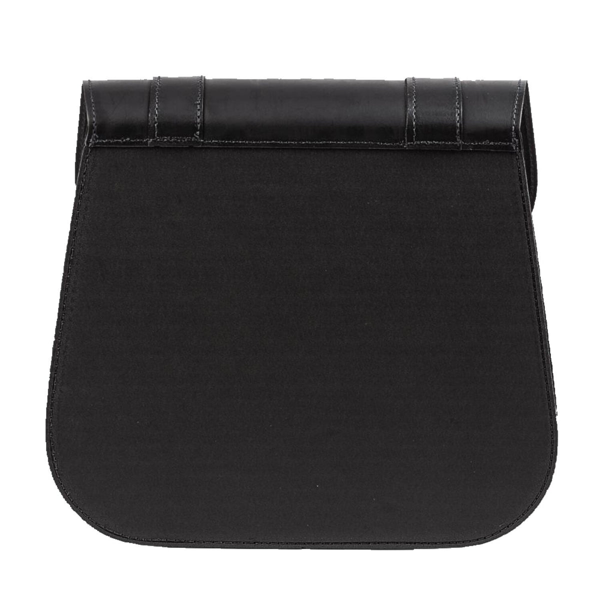 MCS Leather Single Saddlebag 18L Zwart detail