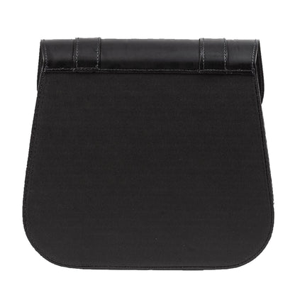MCS Leather Single Saddlebag 18L Zwart detail