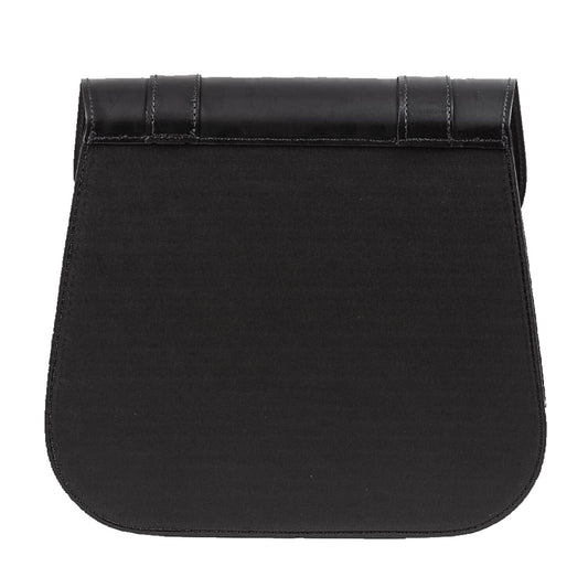 MCS Leather Single Saddlebag 18L Zwart detail