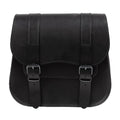 MCS Leather Single Saddlebag 18L Zwart