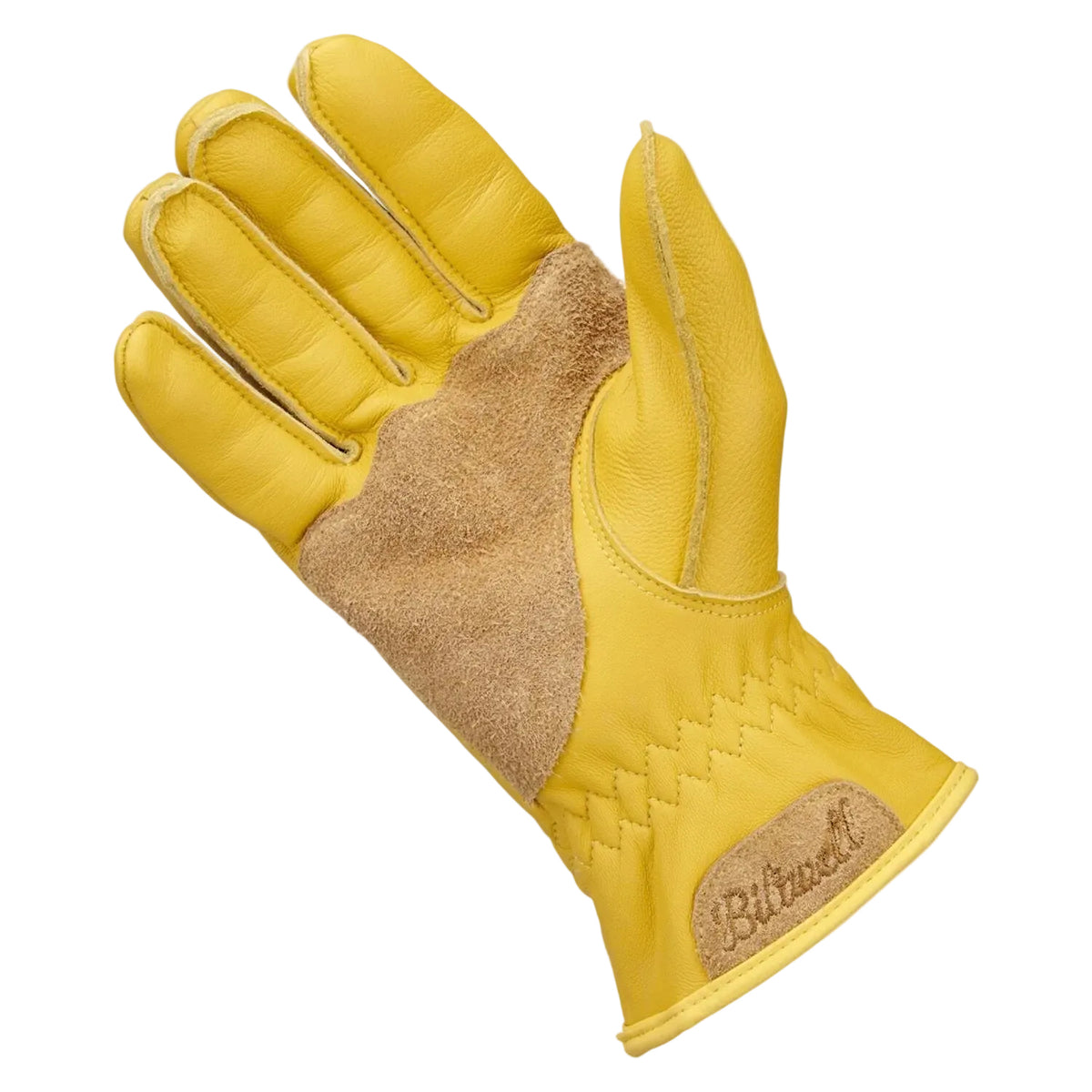 Biltwell Work Gloves 2.0 Gold detail