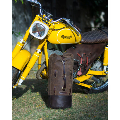 Trip Machine Military Duffle Bag detail