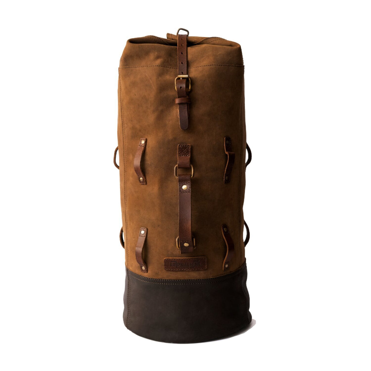 Trip Machine Military Duffle Bag Tobacco Brown