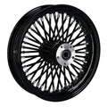 MCS Radial 48 Fat Spoke Rear Wheel 3.50×16 — Zwart