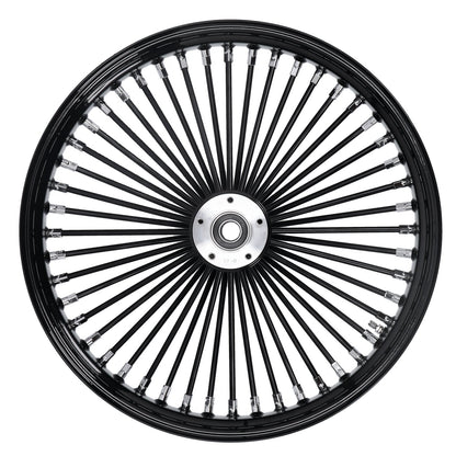 Radial 48 Fat Spoke Voorwiel naaf detail