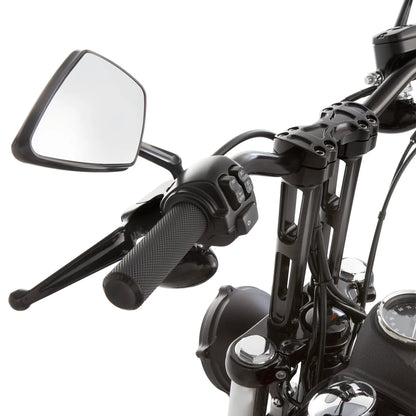 Arlen Ness Knurled Grips — Zwart — detail