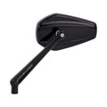 Arlen Ness Mini Stocker Forged Mirrors — Zwart