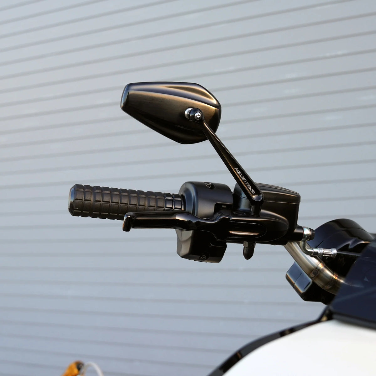 Arlen Ness SpeedLiner Grips — Zwart — detail