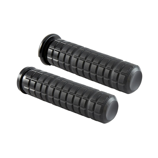 Arlen Ness SpeedLiner Grips — Zwart