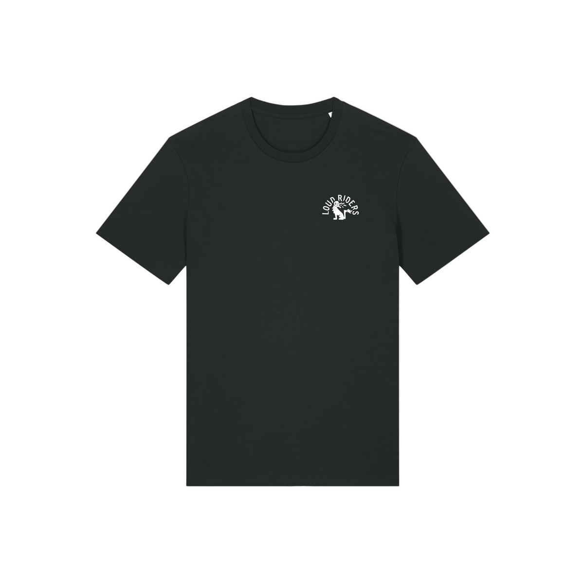 Loud Custom Wear T-shirt The Hound — Zwart — detail