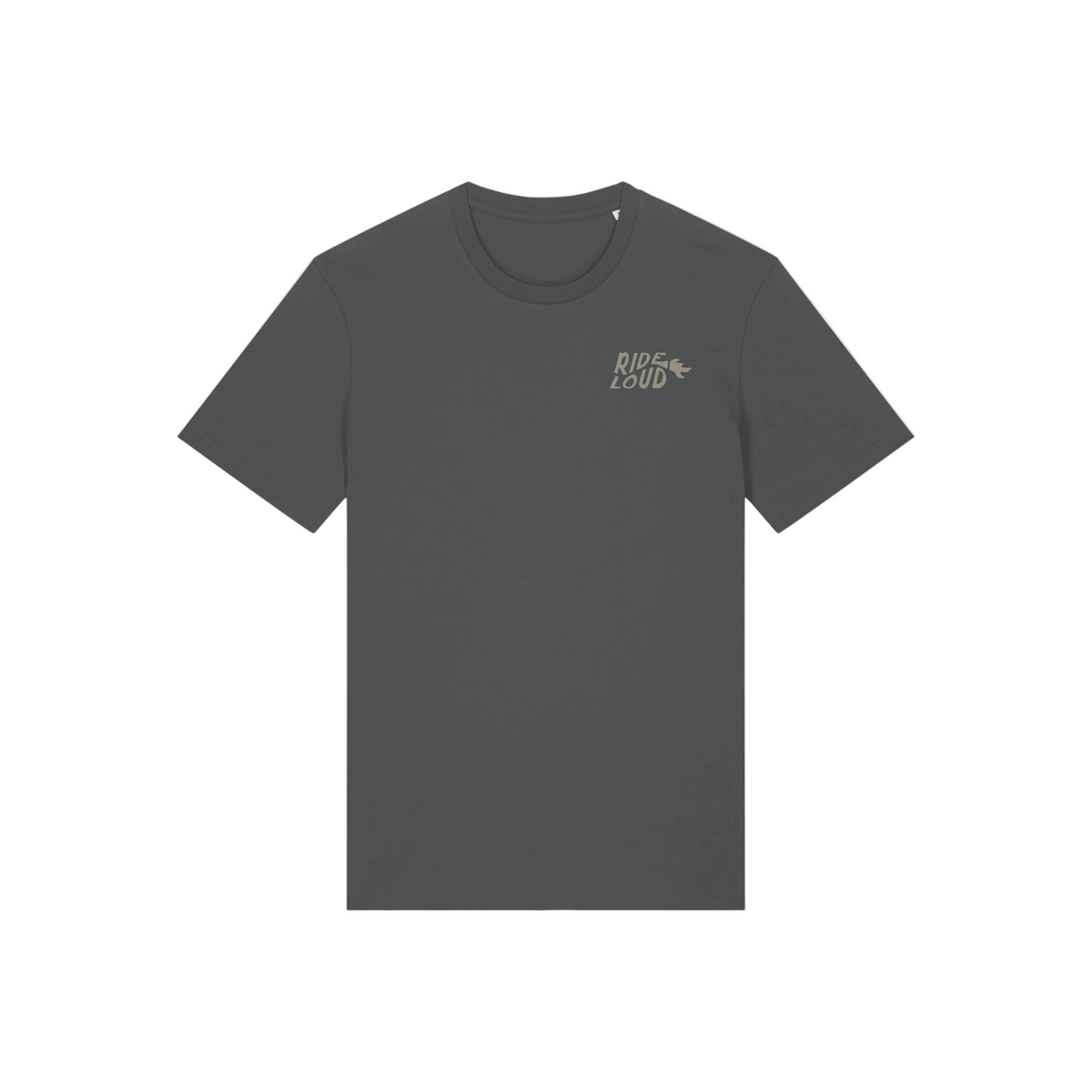 Loud Custom Wear T-shirt Loud Riders Club — Antraciet — detail