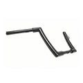 Zodiac Chicano Ape Hanger 11" Rise Matte Black — 38mm stuur voor Harley-Davidson Touring & Softail