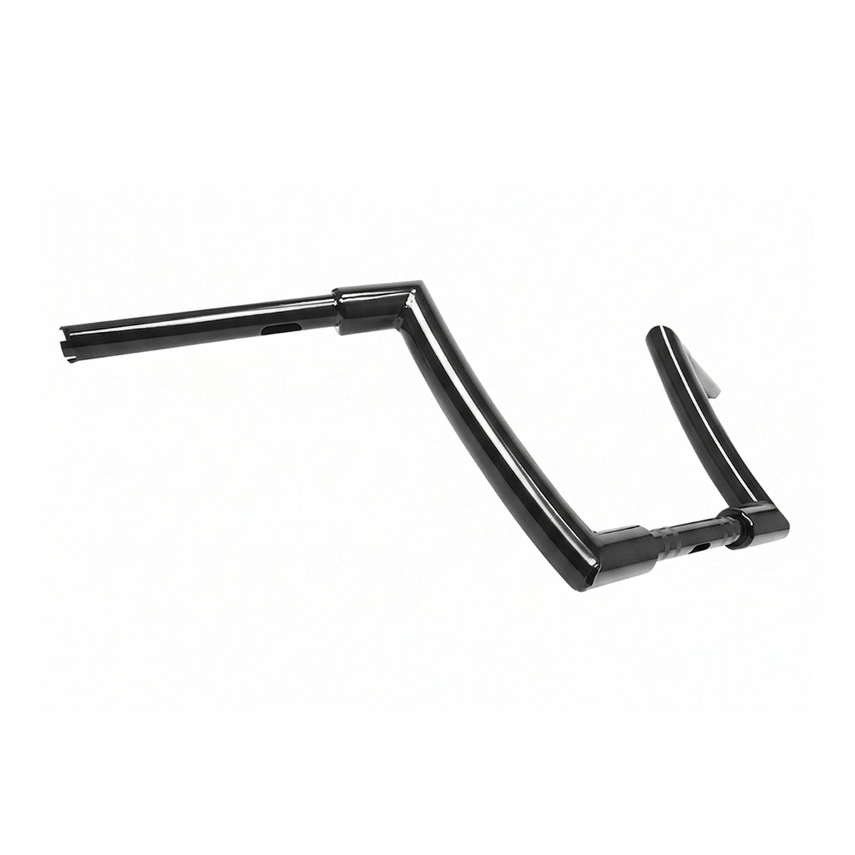 Zodiac Chicano Ape Hanger 11" Rise Matte Black — 38mm stuur voor Harley-Davidson Touring & Softail