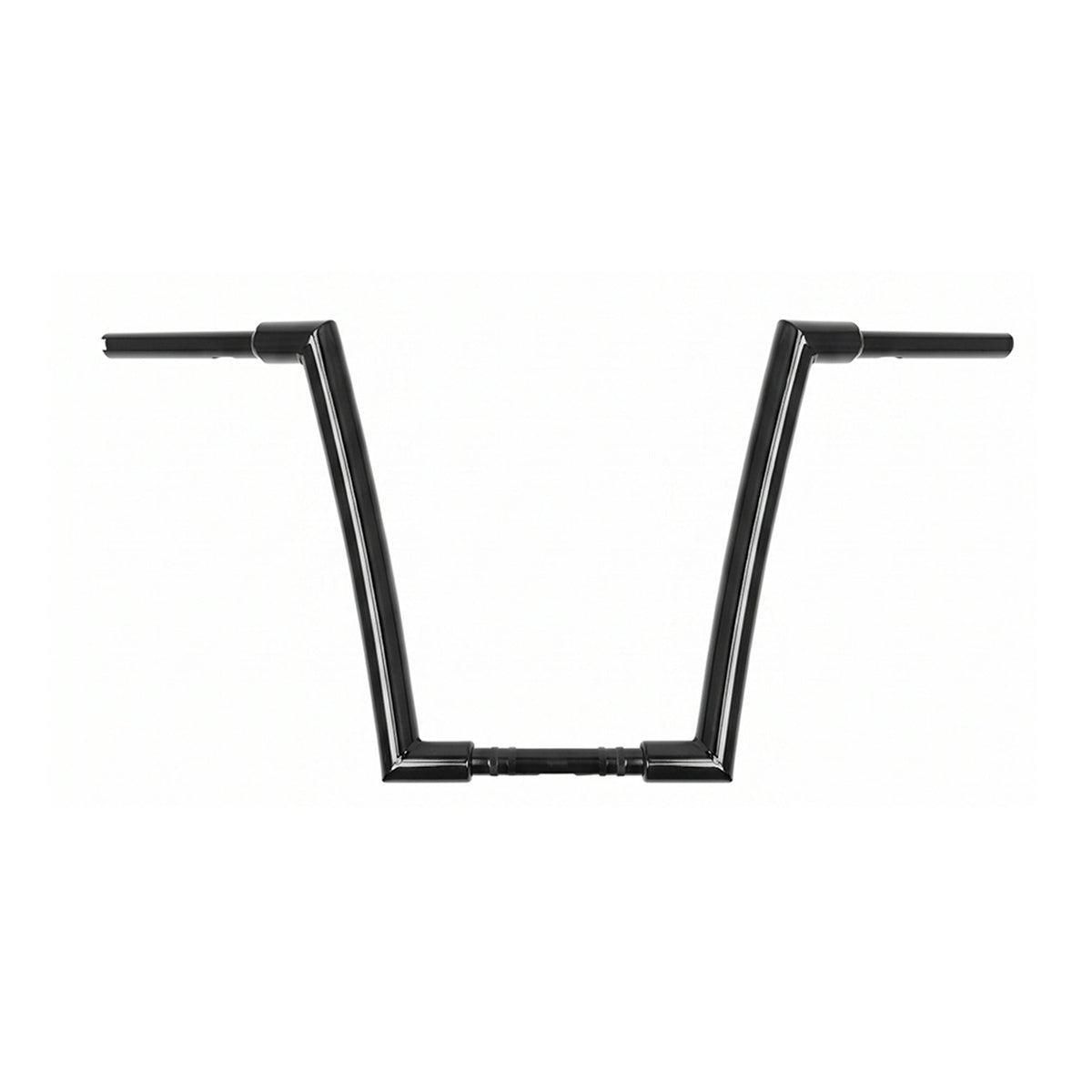 Zodiac Chicano Ape Hanger 16" Rise Matte Black — 38mm stuur voor Harley-Davidson Touring & Softail