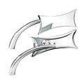 Arlen Ness Four-Point Micro Mirrors — Chrome
