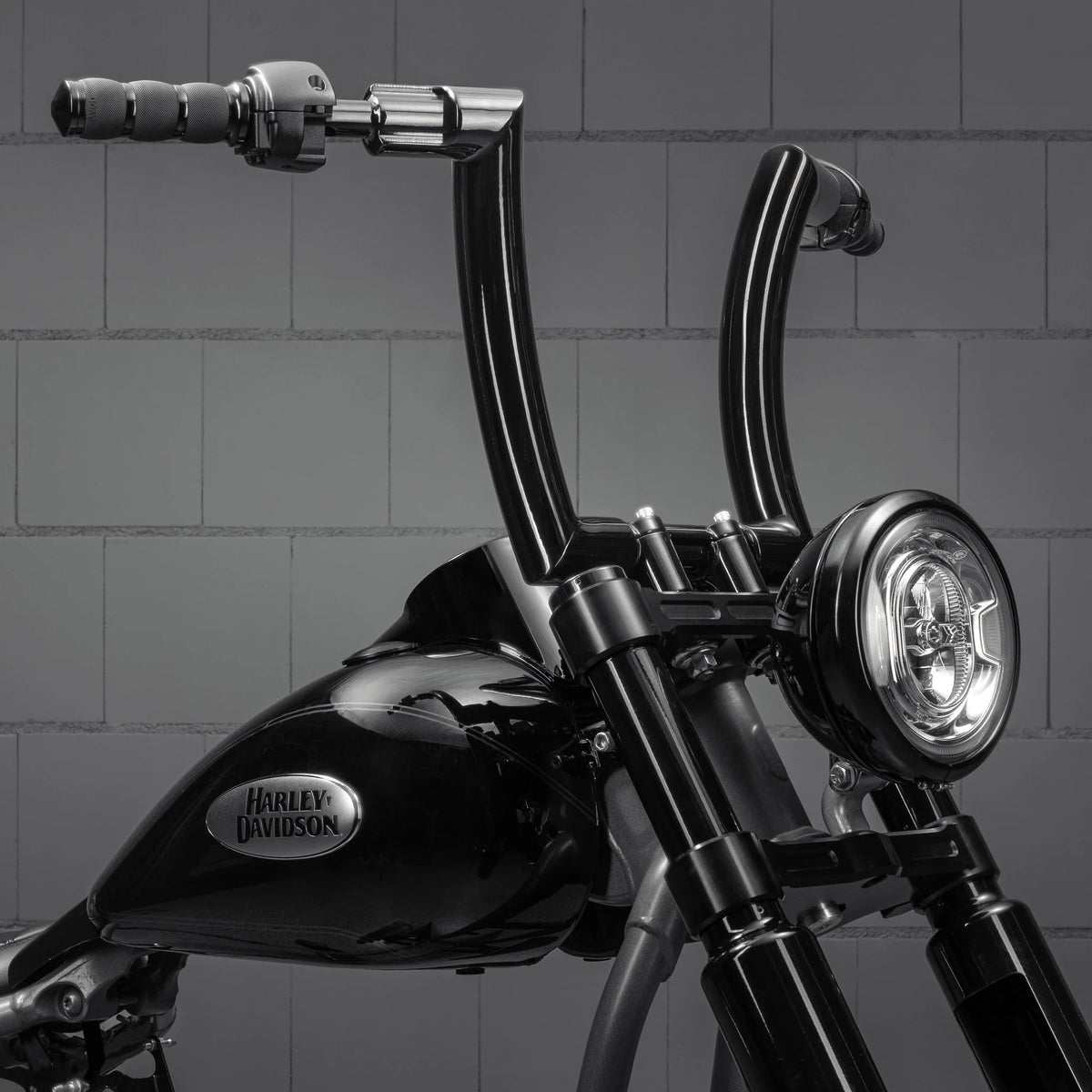 Killer Custom Killer Bull 2 Fat Handlebars 8" — Zwart — detail