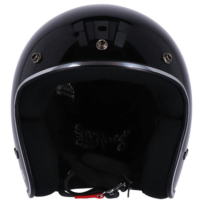 Roeg JETT Helm — Gloss Black — detail
