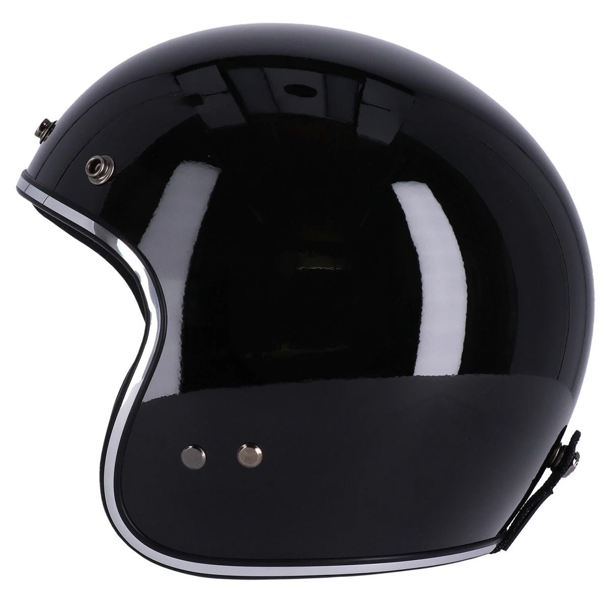 Roeg JETT Helm — Gloss Black — detail