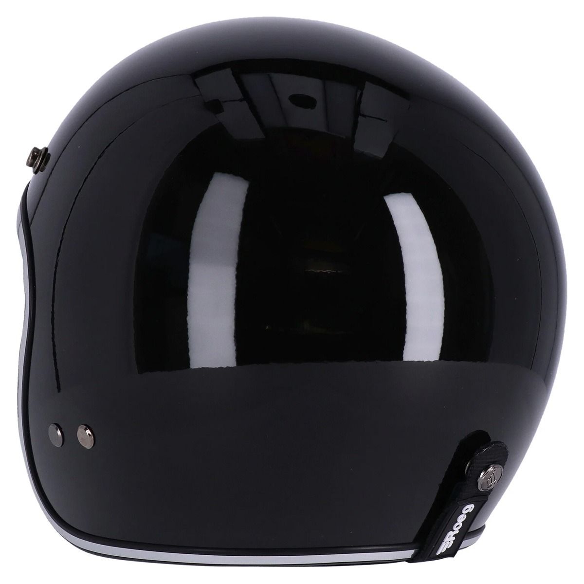 Roeg JETT Helm — Gloss Black — detail