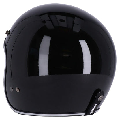 Roeg JETT Helm — Gloss Black — detail