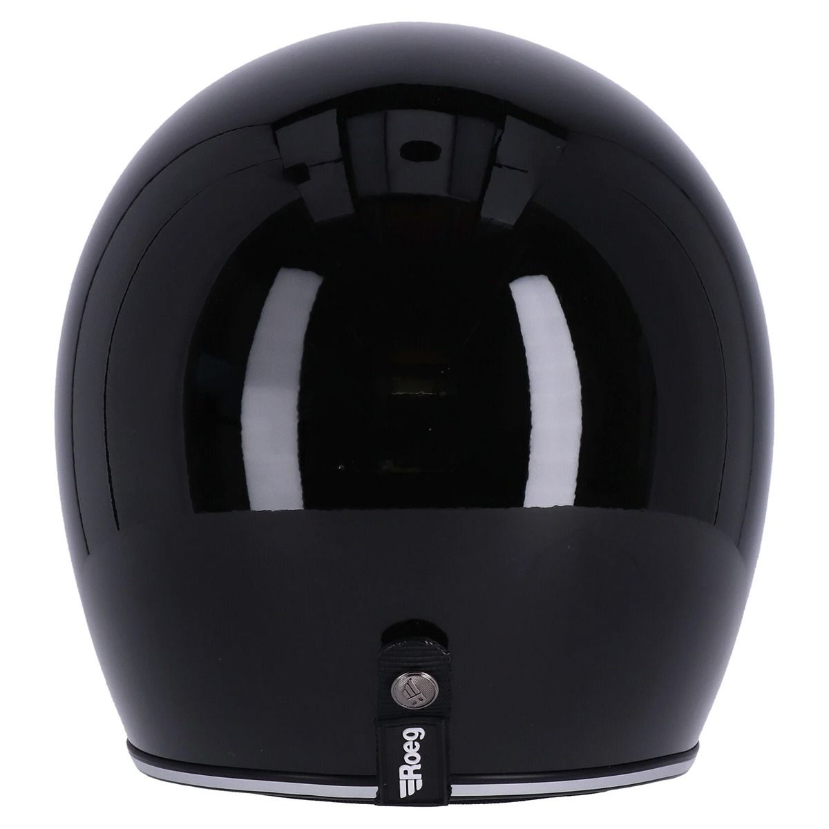 Roeg JETT Helm — Gloss Black — detail